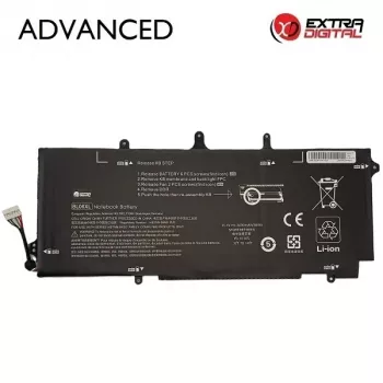 Extra Digital Advanced NB462612 nešiojamojo kompiuterio baterija, skirta HP BL06XL – 3400mAh 11.4V Li-ion 3 celių, juoda