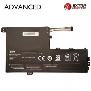 Extra Digital Advanced NB483068 nešiojamojo kompiuterio baterija, skirta Lenovo L15M3PB0 – 3400mAh 11.1V ličio jonų pakaitalas