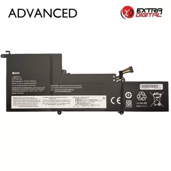 Extra Digital Advanced Replacement Battery, skirta Lenovo L19M4PF4, 3400mAh, 15.36V, Li-ion, 4-Cell
