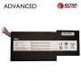 Extra Digital Advanced nešiojamojo kompiuterio baterija, skirta MSI BTY-M6K, 4300mAh, 11,4V, Li-ion, 3 elementų, juoda