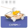 EXTRA DIGITAL Educational Wooden Construction Kit Tank, Learning Model