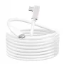 EXTRA DIGITAL VR Link kabelis USB-C į USB-C 5m baltas 5Gbps, skirtas Oculus Quest