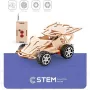 EXTRA DIGITAL Medinis konstravimo rinkinys Nuotoliniu būdu valdomas automobilis Edukacinis modelis