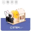 EXTRA DIGITAL Medinis Konstrukcinis Rinkinys Vėjo Turbina, Edukacinis Modelis