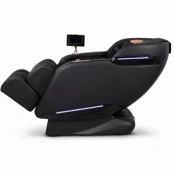 EXTRALINK 3D Zero Gravity masažinė kėdė juoda-sidabrinė