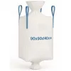EXTRALINK Big Bag U+2 90x90x140cm 1000kg White FIBC Bulk Bag with Discharge Spout