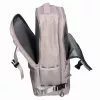 EXTRALINK Black Forest KM03 Cabin Travel Backpack 45x20x30 cm su 2 kosmetinėmis – pilka