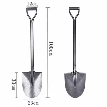 EXTRALINK BLACK FOREST Sodo kastuvas tiesus 100cm