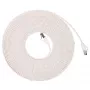 EXTRALINK Cat.8 U/FTP plokščias Ethernet jungiamasis laidas 10m 40Gbps baltas