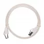 EXTRALINK Cat.8 U/FTP Plokščias Ethernet pataisos kabelis 1m 40G Baltas