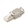 Extralink CAT6A RJ45 įrankio nereikalaujanti jungtis – UTP 8P8C auksuota 10Gbps Ethernet kištukas