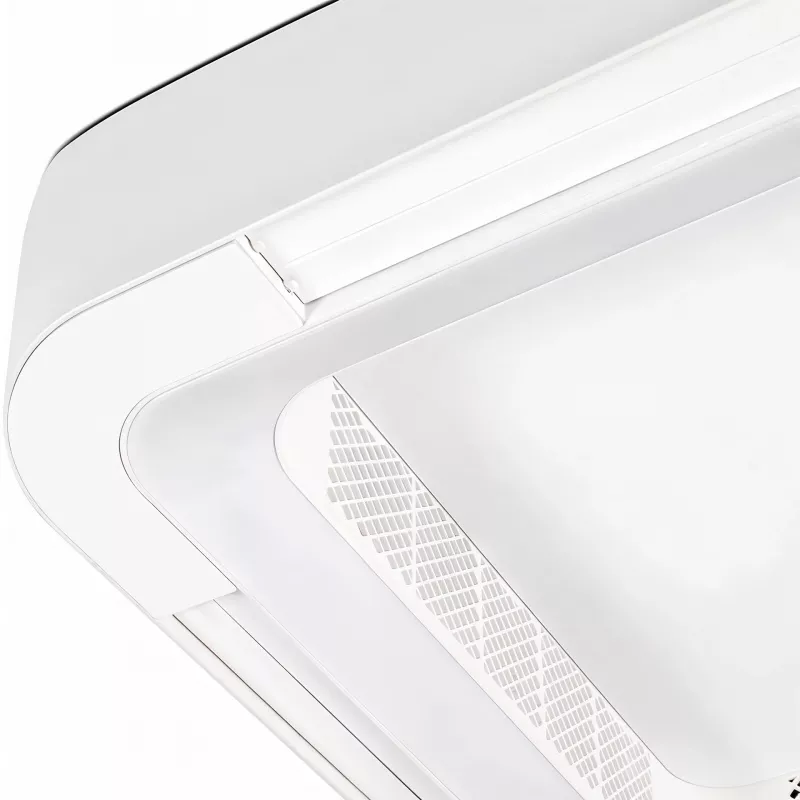 Extralink Cube Air 23 išmanus WiFi lubų ventiliatorius su šviesa, baltas, 59 cm, valdymas programėle