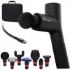 Extralink Massage Gymgun Fit 2.0 Pro masažinis pistoletas, 7 antgaliai, 6 režimai