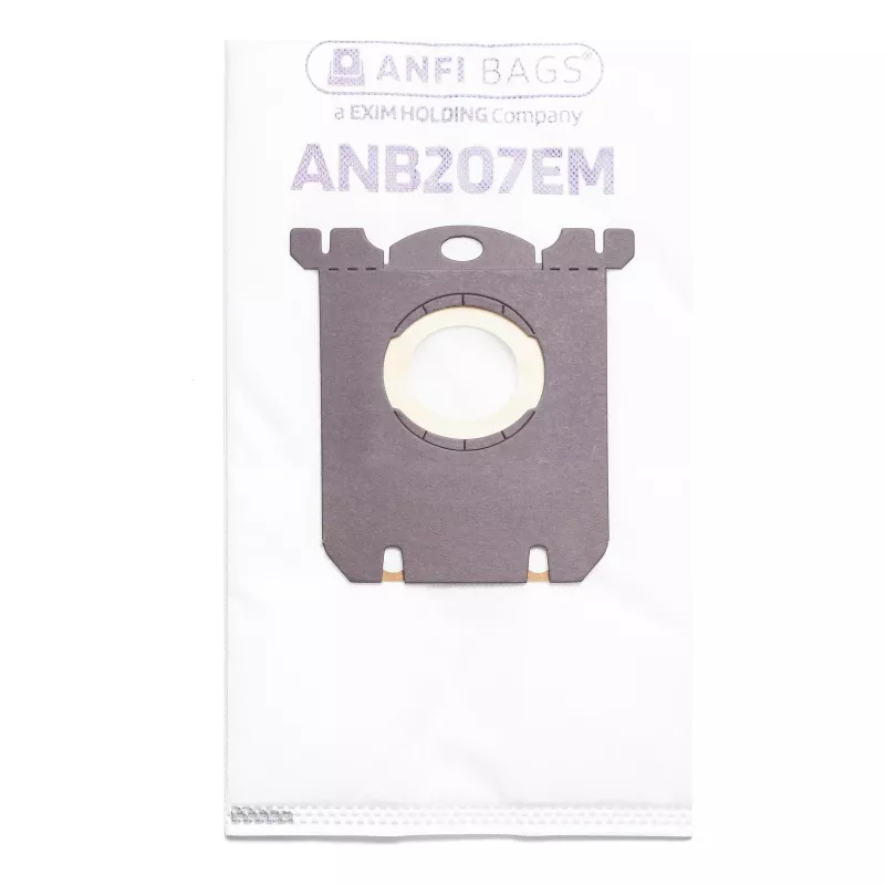 EXTRALINK Keičiami dulkių siurblio maišeliai, suderinami su Electrolux Philips AEG Volta FC8021/03 E201M - 5 vnt. pakuotė