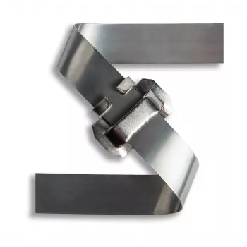 Extralink nerūdijančio plieno juosta 0,7 mm, montavimui ant elektros stulpų, 20 mm x 0,7 mm, 50 m