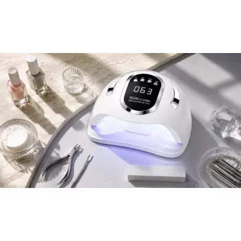 EXTRALINK Stay Beauty X5 Max UV LED nagų lempa 80W hibridiniams lakams
