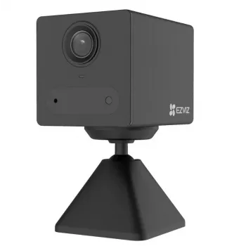 EZVIZ CB2 2K+ 3MP 4G LTE baterijinė apsaugos kamera su spalvotu naktiniu matymu, IP65, PIR detekcija, dvipusiu pokalbiu, „MicroSD“ iki 512 GB