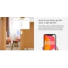 EZVIZ CS-B1 Namų jutiklių rinkinys – Zigbee 3.0 šliuzas, PIR judesio jutiklis ir kontaktinis jutiklis, Wi-Fi, 90 dB sirena, baltas