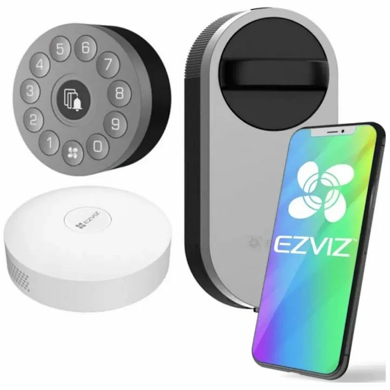 EZVIZ DL01S-DIY išmaniųjų spynų rinkinys su klaviatūra ir A3 šliuzu