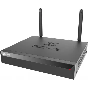 EZVIZ X5S-4W 4 kanalų belaidis NVR IP registratorius, 5 MP, H.265, 1 SATA iki 8 TB, dvi antenos