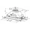 Faber Inka Smart C BK A52 Įmontuojamas gartraukis (52 cm, juodas, 330 m³/h, LED)