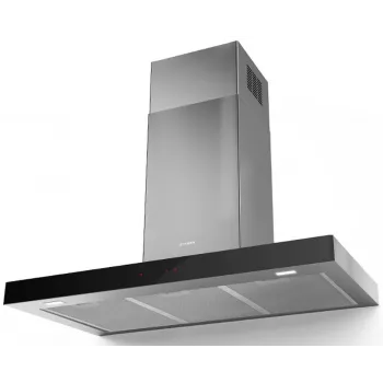 Faber Stilo Glass Smart A90 Sieninis Gartraukis su Wi-Fi programėlės valdymu, 90 cm, Nerūdijantis plienas/stiklas, A+ energijos klasė, 700 m³/h