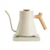 Fellow Stagg EKG PRO elektrinis virdulys pour-over kavai 900ml sezamo smėlio spalvos su medine rankena