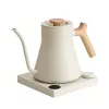 Fellow Stagg EKG PRO elektrinis virdulys pour-over kavai 900ml sezamo smėlio spalvos su medine rankena