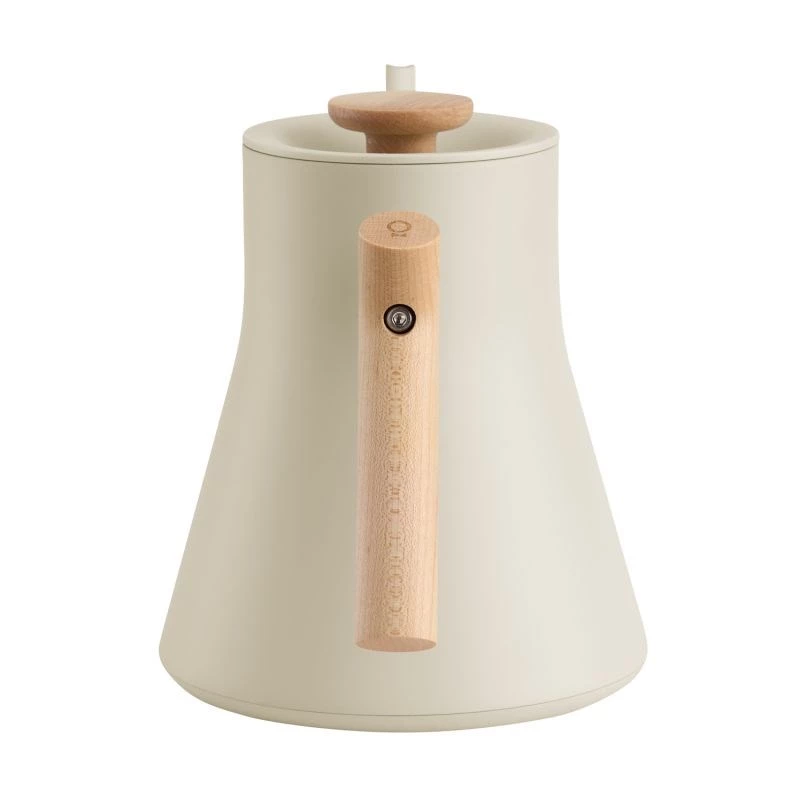 Fellow Stagg EKG PRO elektrinis virdulys pour-over kavai 900ml sezamo smėlio spalvos su medine rankena