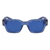 FERRAGAMO Vyriški akiniai nuo saulės SF2010S522143 - stačiakampis acetatinis rėmelis, UV400 apsauga, 52 mm lęšiai