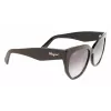 FERRAGAMO SF1061S-001 Moteriški akiniai nuo saulės Juoda Pilka 56/18/145 mm