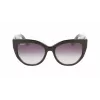 FERRAGAMO SF1061S-001 Moteriški akiniai nuo saulės Juoda Pilka 56/18/145 mm