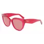 FERRAGAMO SF1061S-613 Moteriški katės akies formos akiniai nuo saulės Havana rudi gradientiniai 56/18/145 mm