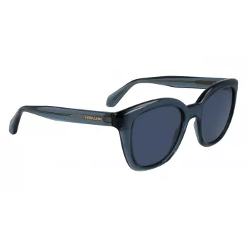 FERRAGAMO SF2000S522143 Moteriški akiniai nuo saulės Havana Brown Gradient 52mm