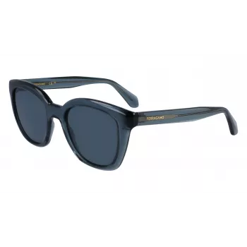 FERRAGAMO SF2000S522143 Moteriški akiniai nuo saulės Havana Brown Gradient 52mm