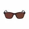 FERRAGAMO SF2001S-232 Unisex akiniai nuo saulės Havana Brown Square Acetate rėmelis Brown lęšiai 54/20/145 mm