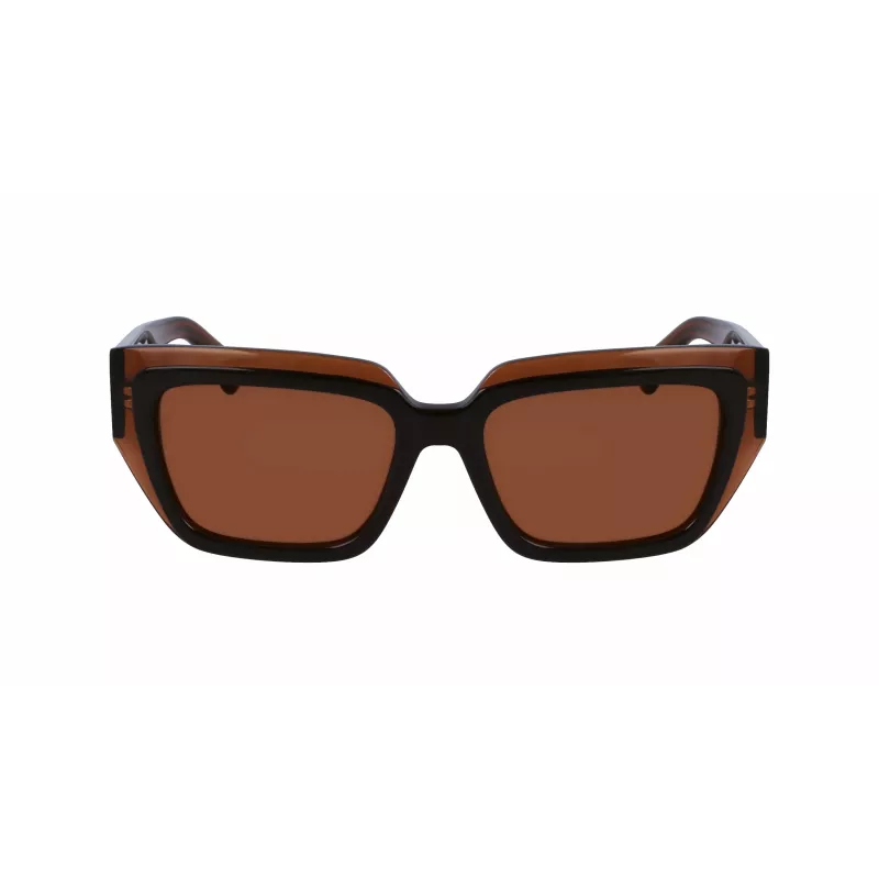 FERRAGAMO SF2002S-233 Moteriški akiniai nuo saulės Havana Acetate Brown Gradient 55/18/140 mm