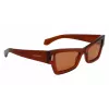 FERRAGAMO SF2006S-232 Moteriški akiniai nuo saulės Havana Brown Gradient 53mm