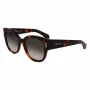 FERRAGAMO SF2007S-240 Moteriški katės akies formos akiniai nuo saulės Havana Brown Gradient 51mm