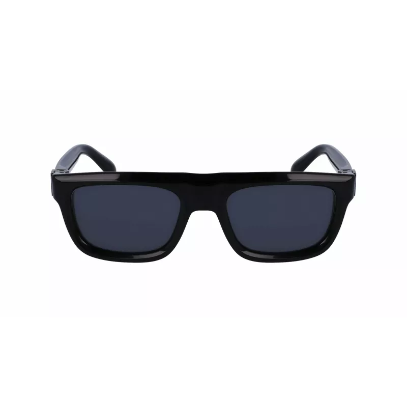 FERRAGAMO SF2009S-001 Vyriški akiniai nuo saulės - Juodas rėmelis, pilki lęšiai 56/21/145 mm