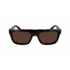 FERRAGAMO SF2009S-242 Vyriški kvadratiniai acetatiniai akiniai nuo saulės Havana Brown Gradient 56/21/145 mm