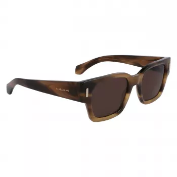 Ferragamo SF2010S-319 Akiniai vyrams Žalia Havana Kvadratiniai Acetatas 52mm