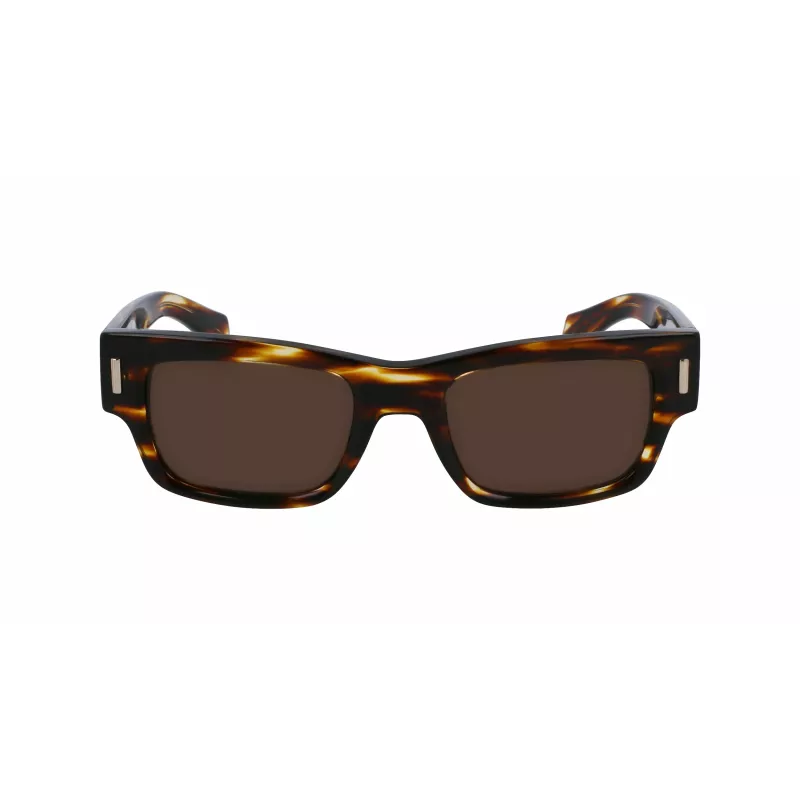 FERRAGAMO SF2011S-216 vyriški akiniai nuo saulės Dark Havana Brown Gradient 53mm