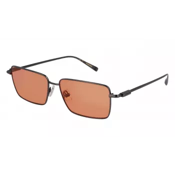 Ferragamo SF309S5715017 Vyriški Akiniai Nuo Saulės - Juodas Acetato Rėmas, Pilki Polikarbonatiniai Lęšiai, 57 mm