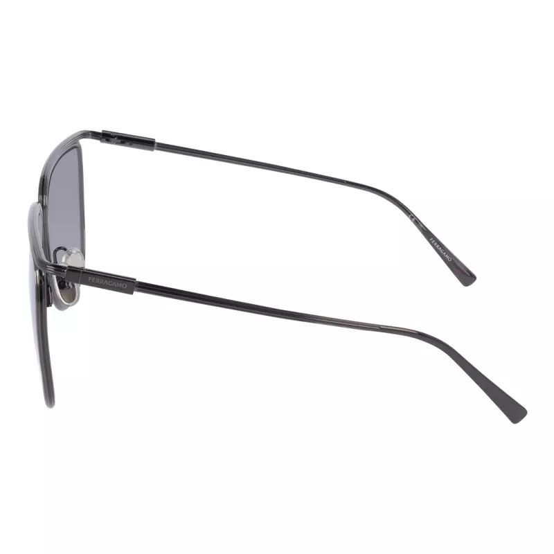 FERRAGAMO SF324S5816027 Moteriški akiniai nuo saulės Havana Acetate Square Frame Brown Gradient Lens 58mm