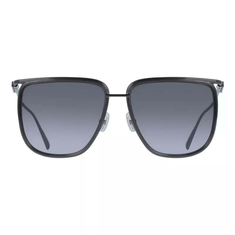 FERRAGAMO SF324S5816027 Moteriški akiniai nuo saulės Havana Acetate Square Frame Brown Gradient Lens 58mm