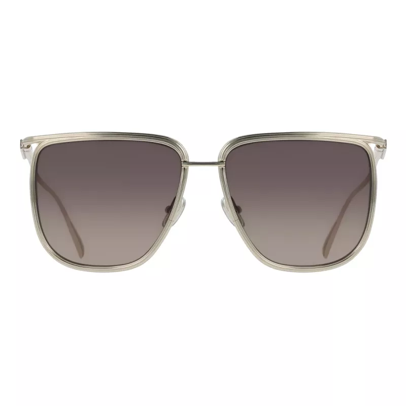 FERRAGAMO SF324S5816745 Moteriški drugelio formos akiniai nuo saulės Havana rudi gradientiniai 58mm