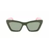 FERRAGAMO SF929S-304 Moteriški akiniai nuo saulės Havana Rudi Stačiakampiai Acetatas 55mm