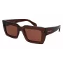 FERRAGAMO Moteriški akiniai nuo saulės SF1108S542123 Brown Havana 54/21/140 mm