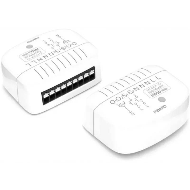 Fibaro FGR-224 Roller Shutter 4 Z-Wave Plus žaliuzių ir roletų valdymo modulis